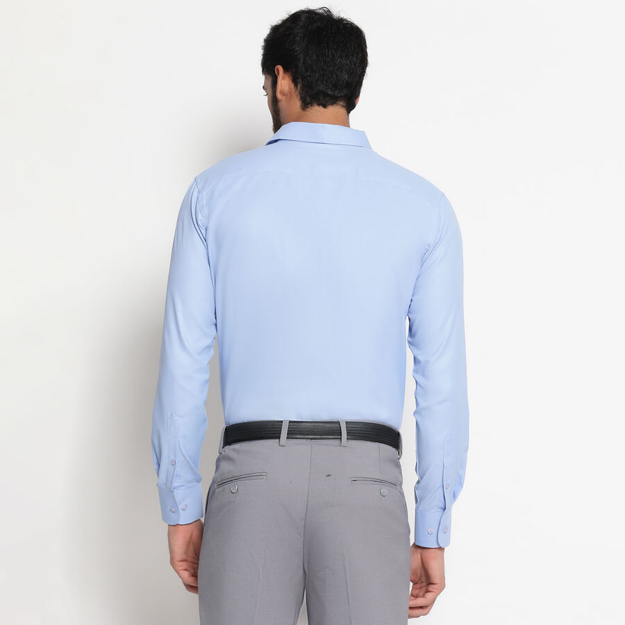 Solid Formal Shirt, हल्का नीला, large image number null