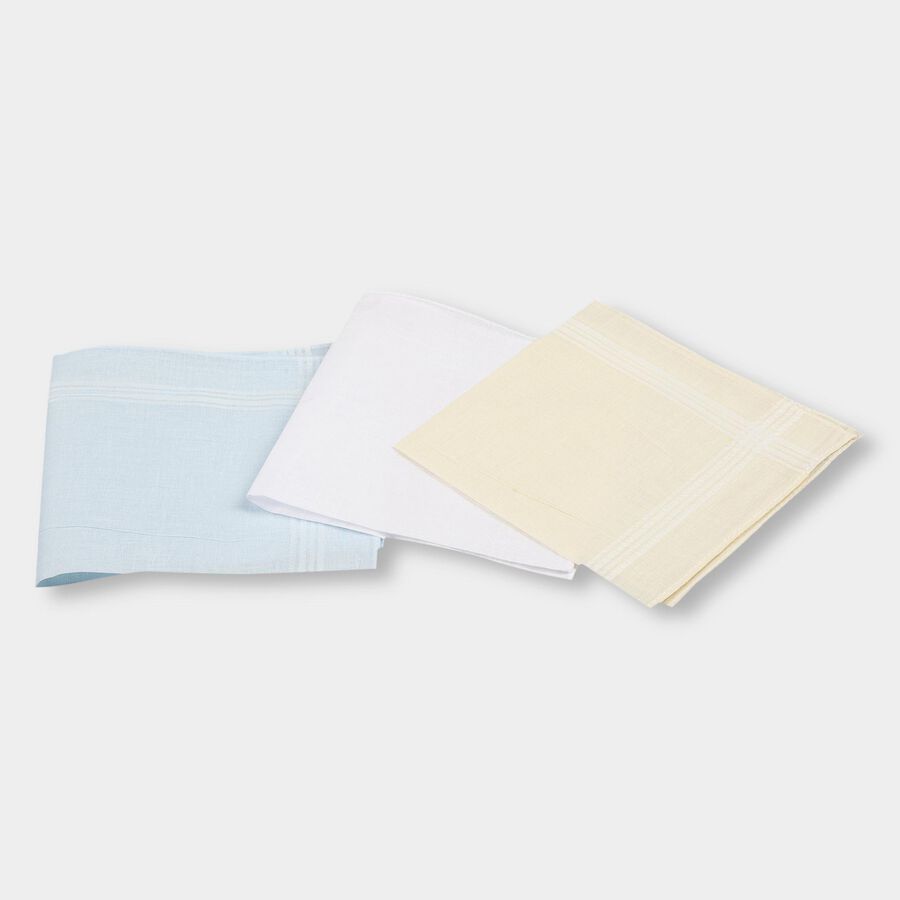 Boys' Basic Hanky , Light Blue, large image number null