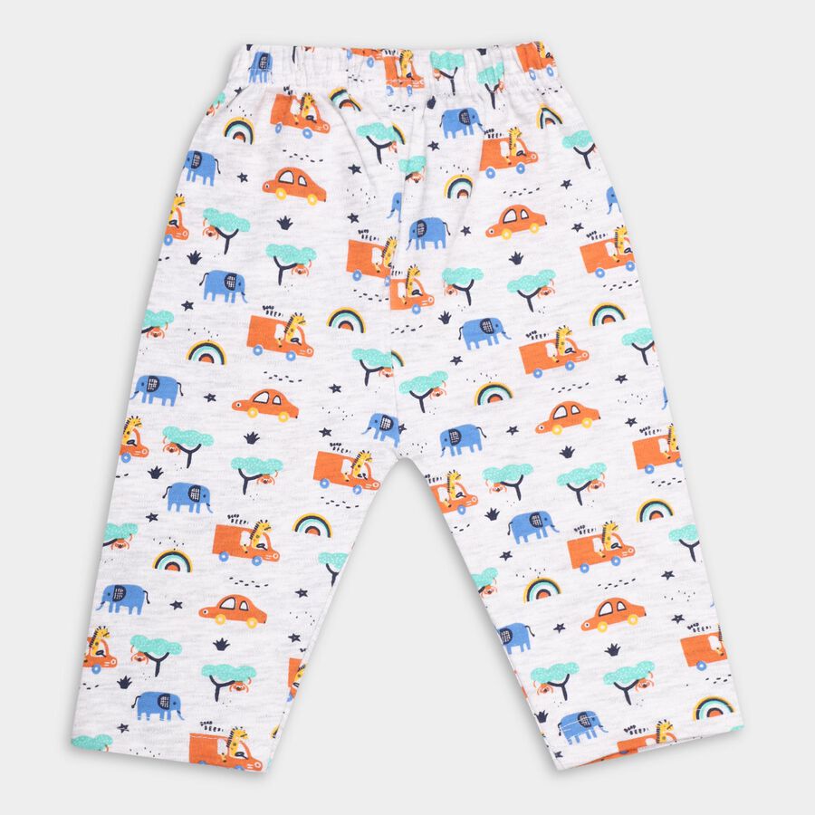 Infants' 100% Cotton Pyjama , Mid Blue, large image number null