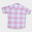 Boys' 100% Cotton Casual Shirt, Pink, small