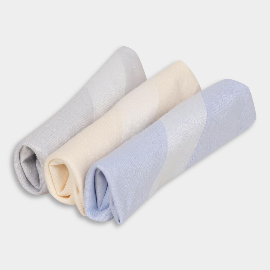 Men's 100% Cotton Hanky , गहरा पीला, large image number null