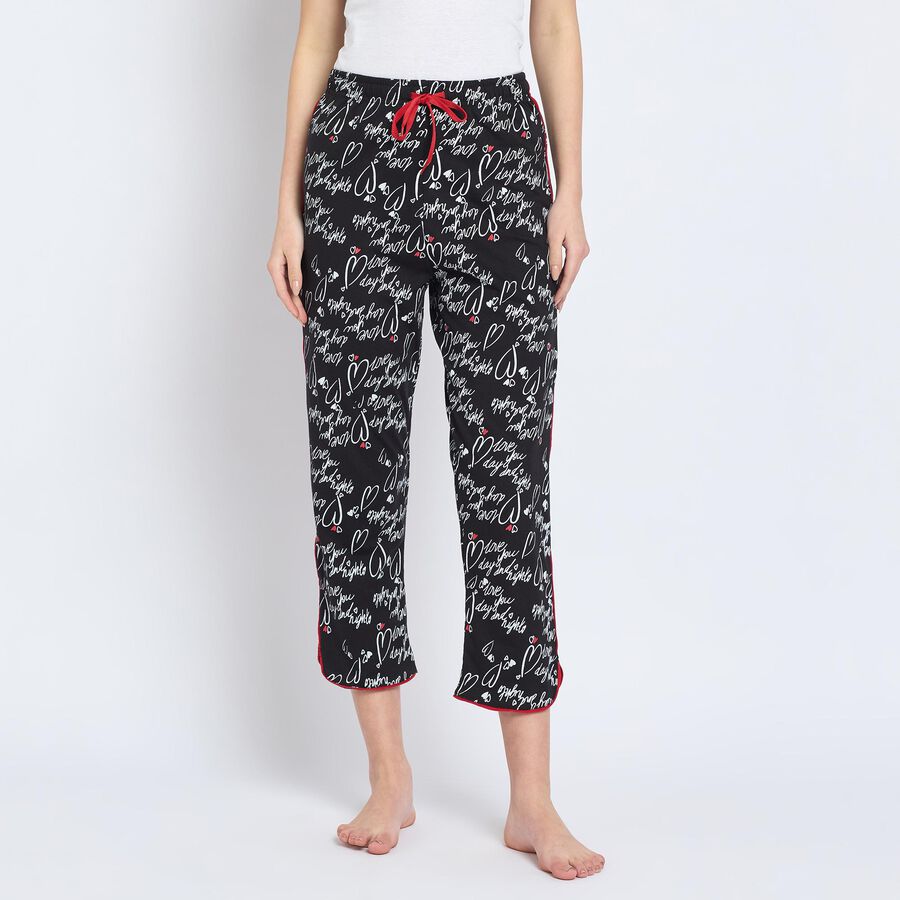 Ladies' Pyjama, Black, large image number null
