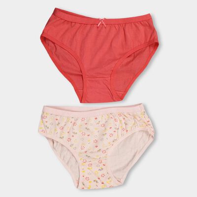 Girls' 100% Cotton V-Cut Panty