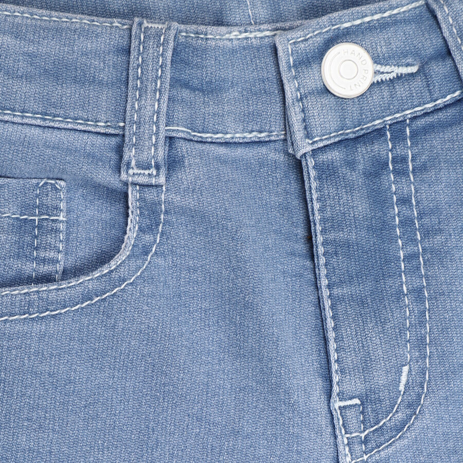 Girls' Jeans, Light Blue, large image number null