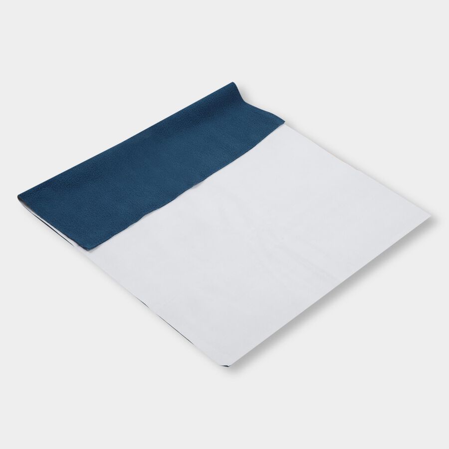 Infants' Bed Sheet , Teal Blue, large
