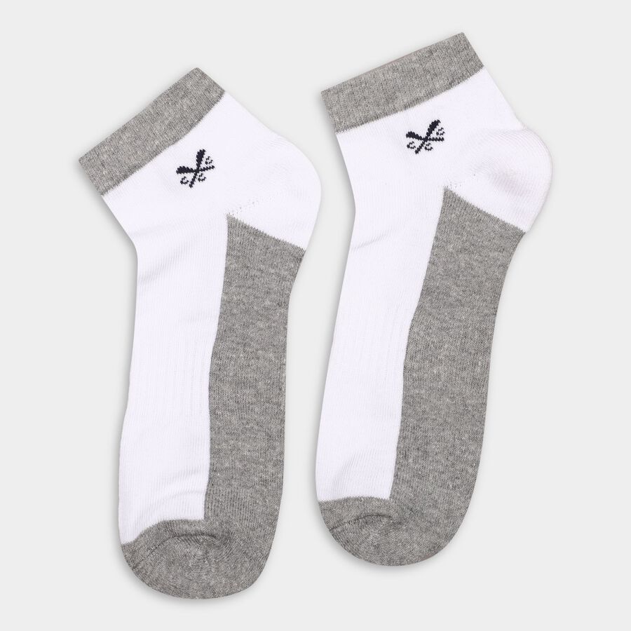 Men's Socks (Pack of 2), Black, large