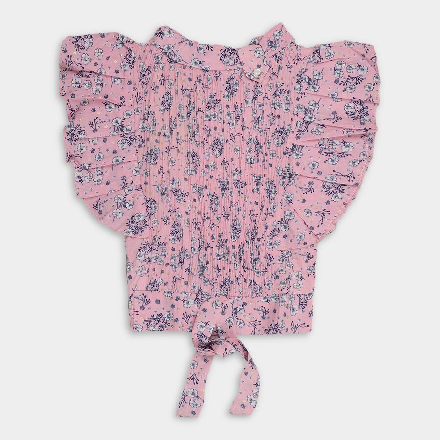 Girls' T-Shirt , Pink, large