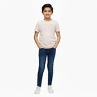 Boys' Half Sleeves T-Shirt, गहरा पीला, small image number null