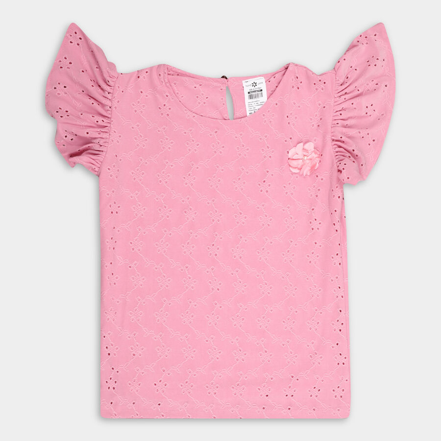 Girls' T-Shirt, Pink, large image number null
