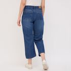 Ladies' 100% Cotton Jeans, Mid Blue, small image number null