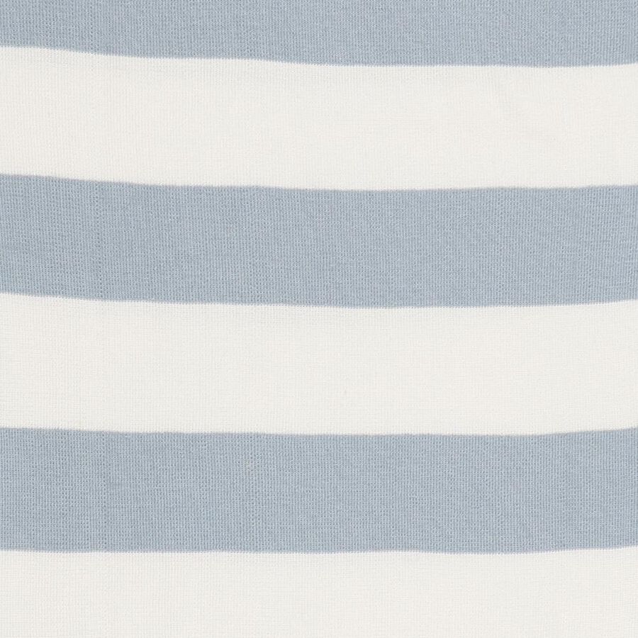 Girls' Light Powder Blue Crew Neck Casual Pullover, Light Blue, large image number null