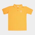 Boys Solid T-Shirt, नारंगी, small image number null