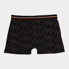 Boys' White Regular Fit Logo Waistband Briefs, काला, small