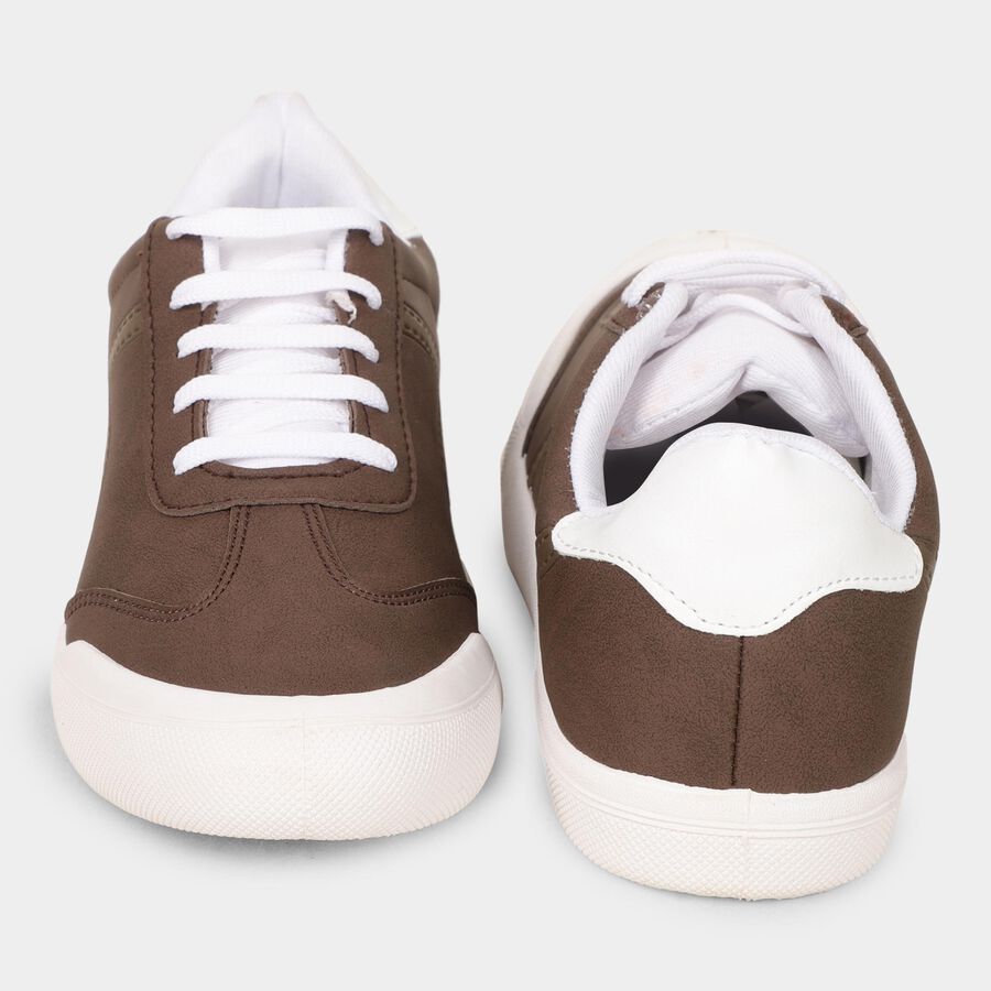 Men's Casual Shoes, भूरा, large image number null