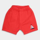 Infants' 100% Cotton Half Pant , लाल, small image number null