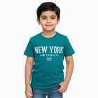Boys' Half Sleeves T-Shirt, Dark Green, small image number null