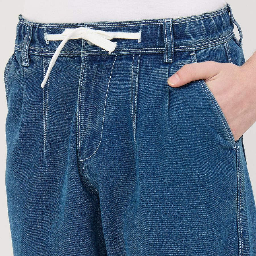 Men's Slim Fit Jeans, Mid Blue, large