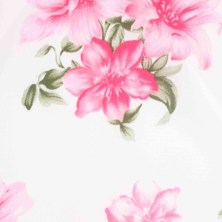 Solid Skirt Top Set, Pink, large image number null