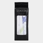 Men's Dark Grey Classic Pack of 3 Handkerchief, गहरा ग्रे, small