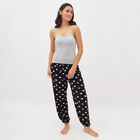 Women's Light Heather Grey Scoop Neck Minimalist Slip, Melange Light Grey, small image number null