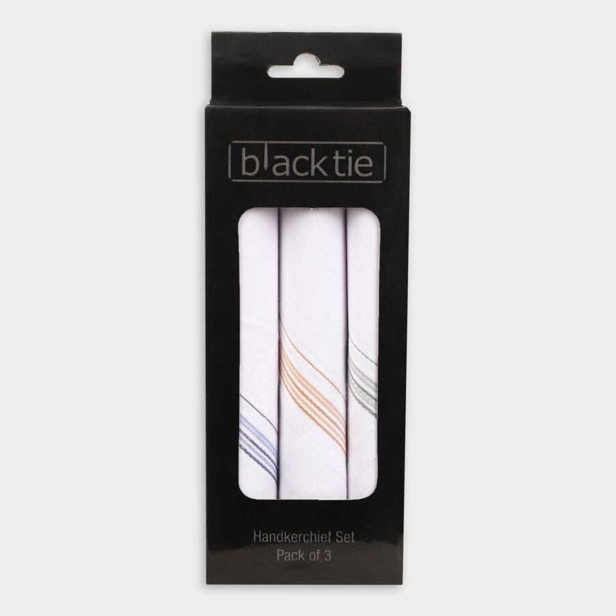 Men's Hanky, White, large image number null