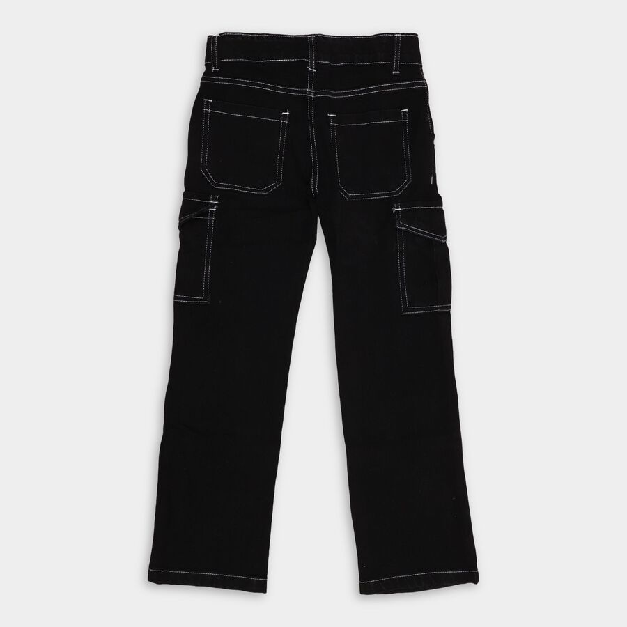 Girls' Jeans, Black, large image number null