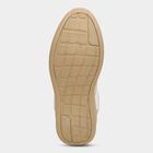 Men's Lace-Up Casual Shoes, White, small