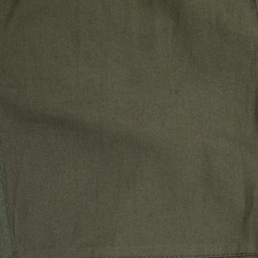 Boy's 100% Cotton Trousers, Olive, large image number null