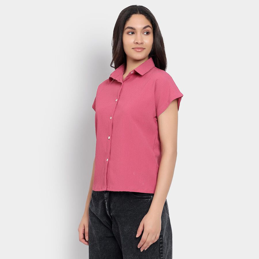 Ladies' Shirt, गुलाबी, large image number null