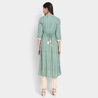 Ladies' Kurta Pyjama Set, टील ब्लू, small image number null
