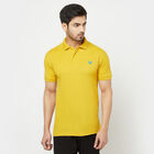 Solid Polo Shirt, Mustard, small image number null