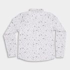Boys' 100% Cotton Casual Shirt, White, small image number null