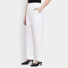 Ladies' Trousers, White, small image number null