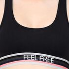 Ladies' Bra , Black, small