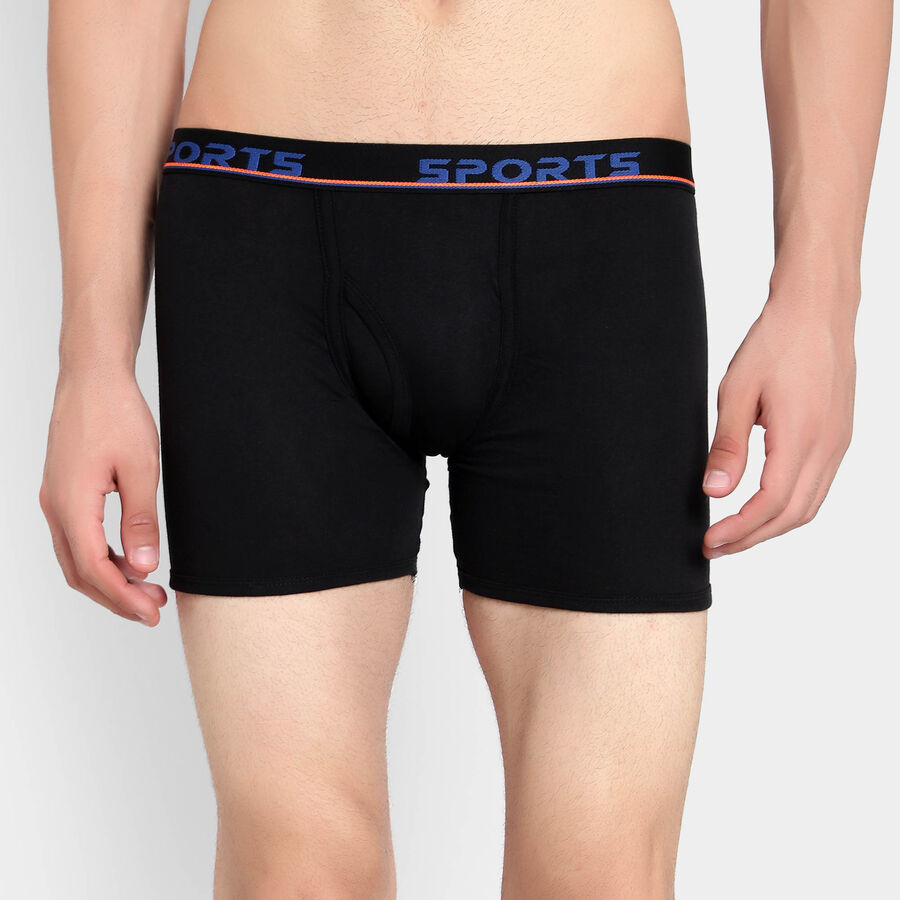 Cotton Solid Trunk, Black, large image number null