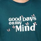 Ladies' Round Neck T-Shirt, Dark Green, small image number null