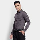 Men's 100% Cotton Partywear, Dark Grey, small image number null