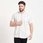 Cotton Printed Casual Shirt, Yellow, small image number null