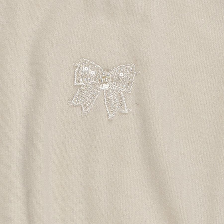 Girls' Sweatshirt, Beige, large image number null