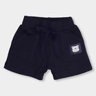 Infants' 100% Cotton Elasticated Half Pant , नेवी ब्लू, small image number null