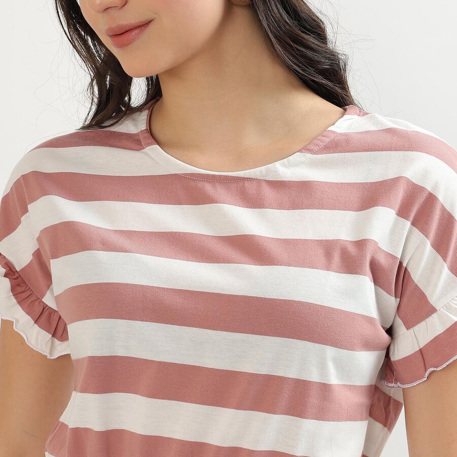 Ladies' A Line Dress , Pink, large image number null