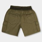 Boys' 100% Cotton Bermudas, ओलिव, small image number null