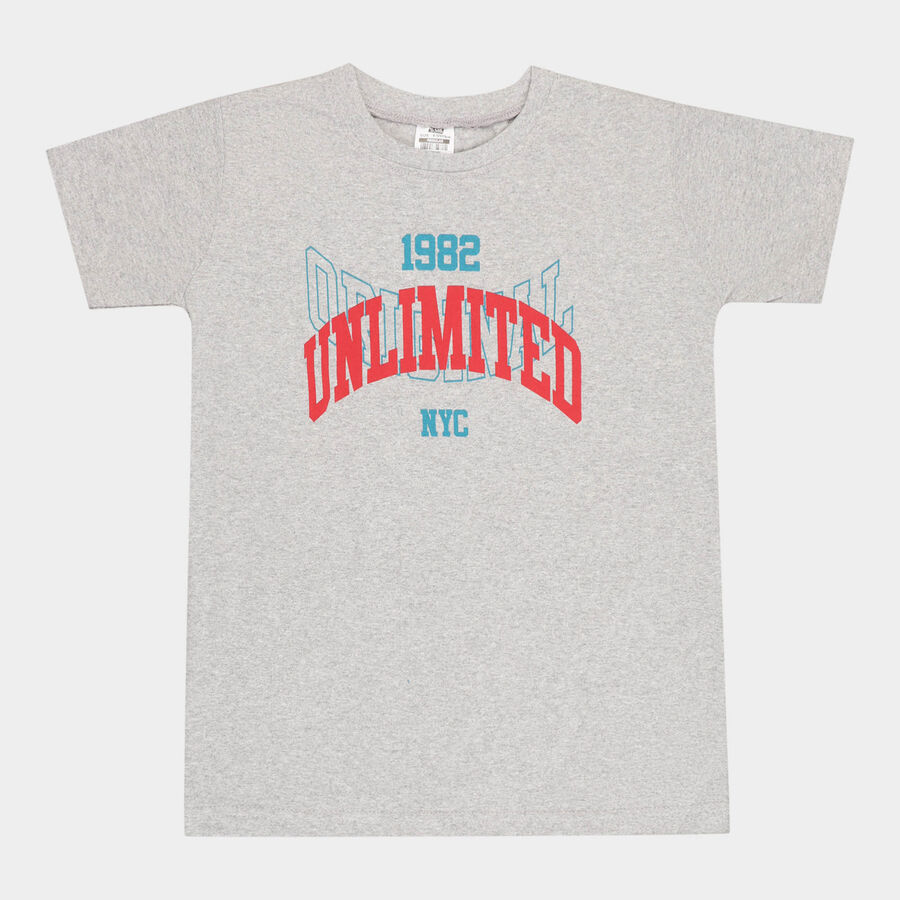 Boys T-Shirt, Light Grey, large image number null