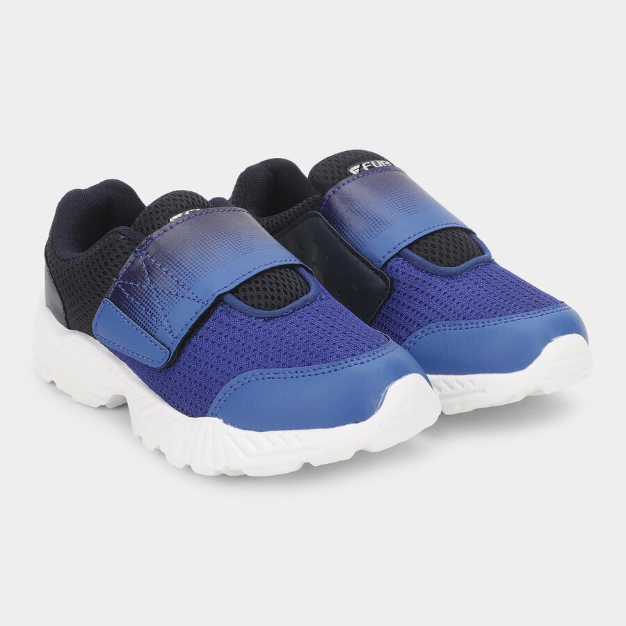 Boys' Shoes, Navy Blue, large image number null