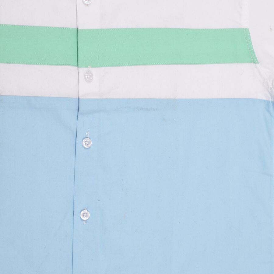 Boys' 100% Cotton Casual Shirt , Light Blue, large image number null