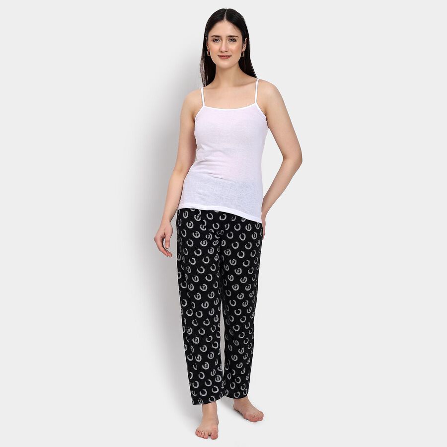 Ladies' 100% Cotton Slips , White, large