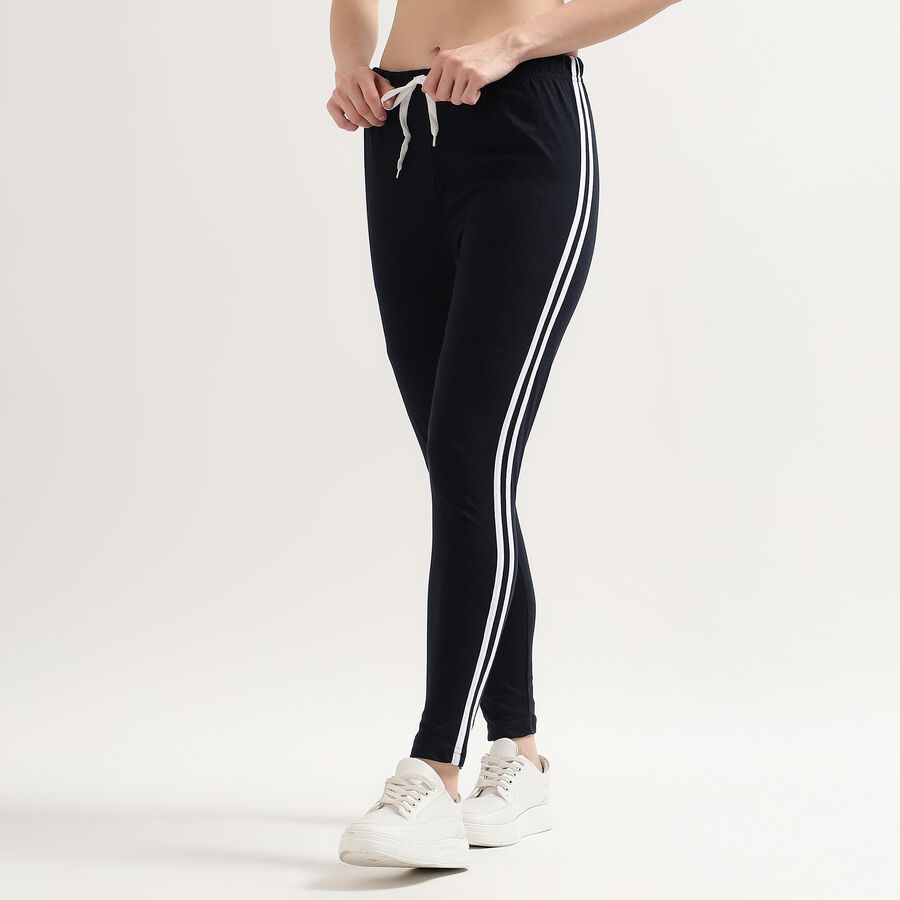 Ladies' Regular Track Pants, Navy Blue, large image number null