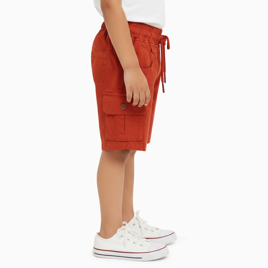 Boys' Bermuda, रस्ट, large