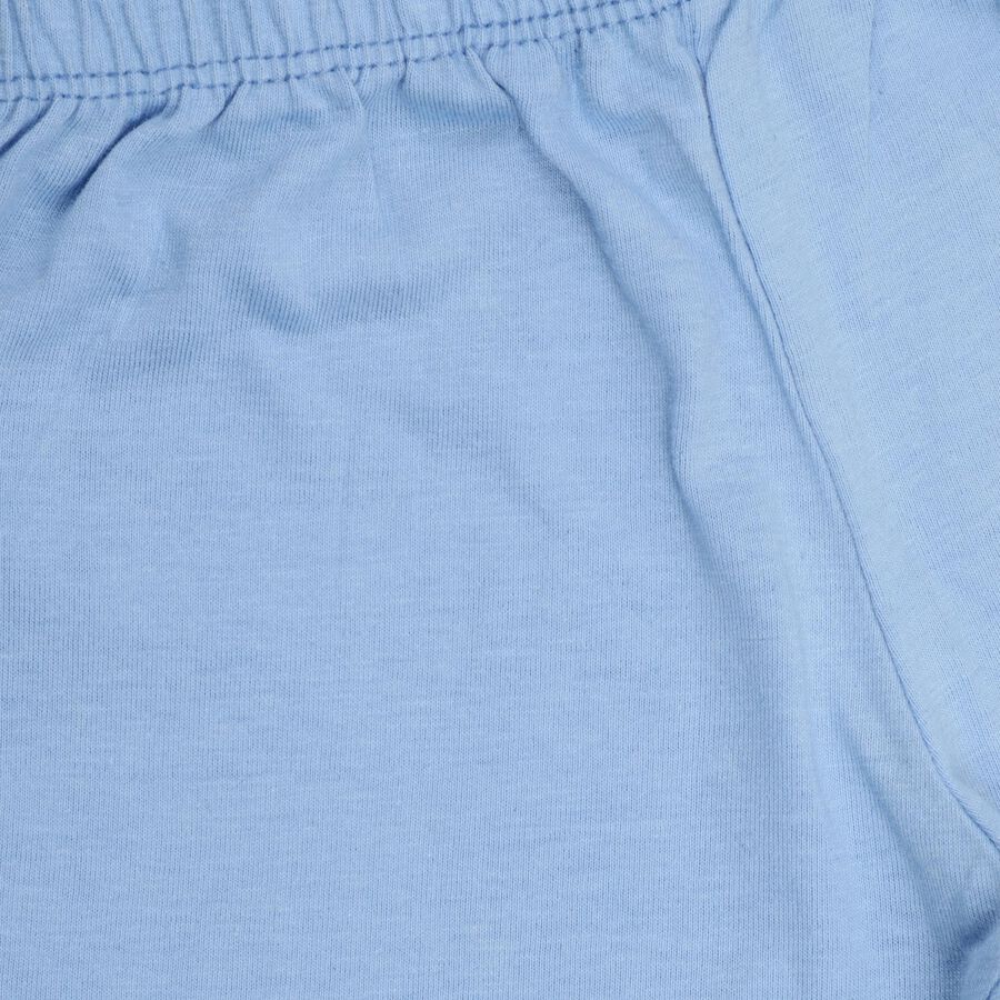 Infant Boys' 100% Cotton Baba Suit , मध्यम नीला, large