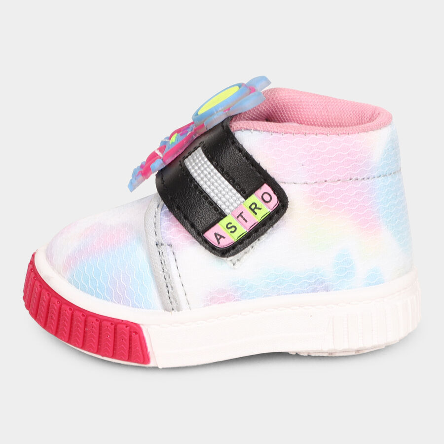 Infant Girl's Shoes, गुलाबी, large image number null